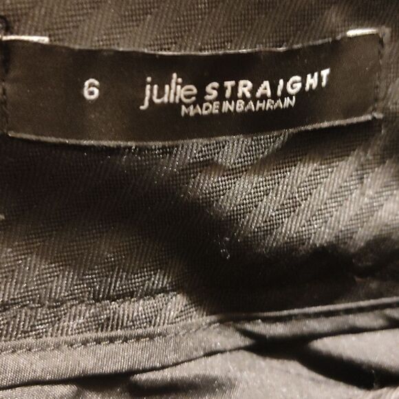 Loft Julie Straight black pants - Picture 3 of 6